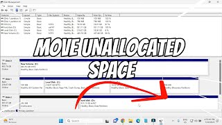 Move Unallocated Partition From Left to Right SOLUTION [upl. by Roehm]