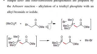 L 10 MS Horner Wadsworth Emmons reaction [upl. by Amahcen]