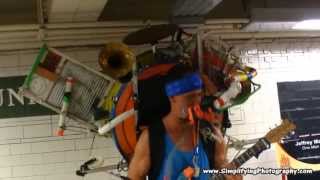 Jeffrey Masin One Man Band  Union Square Subway Station [upl. by Yebot]