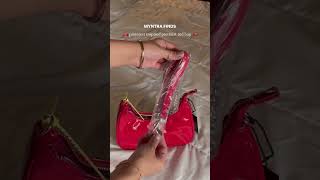 Unboxing red bag 🍒 minihaul unboxing myntra [upl. by Rehttam]