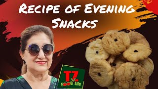 Recipe of Evening Snacks 😋 Kali Mirch vali Mathi  How to make Mathri tzfoodandlife [upl. by Odnala]