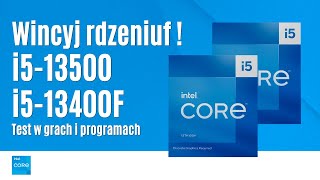 Czy zawsze więcej rdzeni  lepiej  Test Intel Core i513500 vs i513400 [upl. by Neelram]