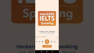 hacker IELTS speaking 15 unit 1 track 8 [upl. by Danila]