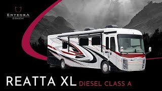 2025 Reatta XL Luxury Diesel Pusher  Full Product Walkthrough  Entegra Coach [upl. by Anielram9]