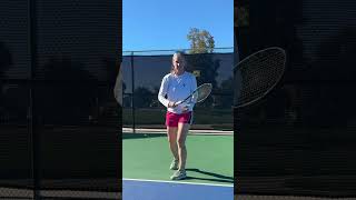 Tennis Forehand Followthrough Finish tennis tennistechnnique [upl. by Eltsyrk]