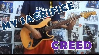 My sacrifice  CreedGuitar Coverwith Chords and Tab [upl. by Isus530]