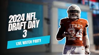 2024 NFL Draft Day 3 Live  Panthers Are Now On The Clock [upl. by Korb]