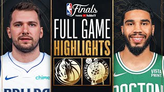 5 MAVERICKS at 1 CELTICS  FULL GAME 5 HIGHLIGHTS  June 17 2024 [upl. by Nickelsen689]