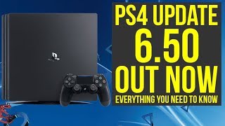 PS4 Update 650 OUT NOW  Everything You Need To Know PS4 Update 650 [upl. by Allimac]