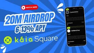 New Blockchain Platform na may Airdrop  Kaia Up to 20M Kaia Token Airdrop [upl. by Xila]