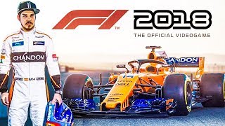 F1 2018 MODO CARREIRA  INICIANDO NA MCLAREN Ep1 [upl. by Akayas]