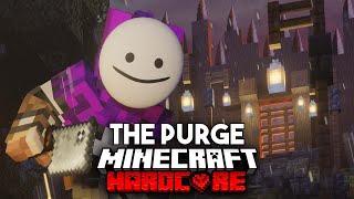 Minecraft Players Simulate The Purge [upl. by Nosretep657]