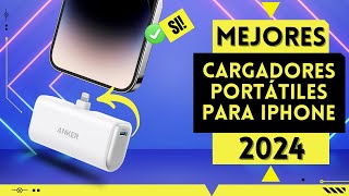 ✅ Mejores CARGADORES PORTÁTILES para iPhone 🔥 TOP 5 2024 NO COMPRES sin ver esto [upl. by Sarnoff]