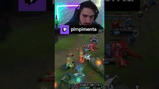 VEM TRANQUILO PRIMO XD XD leagueoflegends shaco twitchstreamer lolclips outplayed twitchclips [upl. by Aloise]