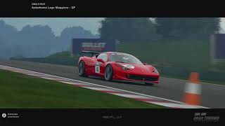 Gran Turismo Sport  Ferrari 458 Italia on Autodrome Lago Maggiore Circuit Race 1080p 60fps [upl. by Hgielyak]