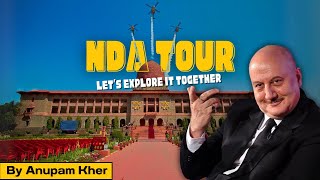 Exclusive NDA vlog by Anupam Kher  National Defence Academy [upl. by Netsyrc888]