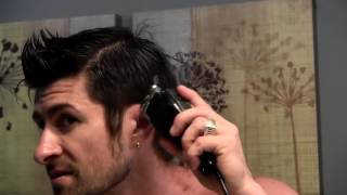 How to Cut Trim  Shape Your Own Hair Medium Length Mens Hair [upl. by Cozza]