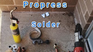 Propress vs Soldering [upl. by Tresa681]