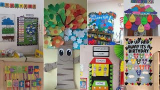 Preschool decoration ideaseasy Classroom decoration designWall decoration ideasdoor decoration [upl. by Ahsemak963]