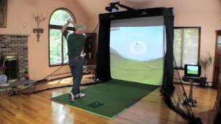 The Net Return  Simulator Series Golf Hitting Bay [upl. by Sabino486]