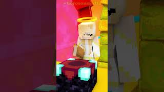 Judgement Heaven or Hell  Past Lives  fypシ゚ minecraft minecraftanimation sad [upl. by Eecal]