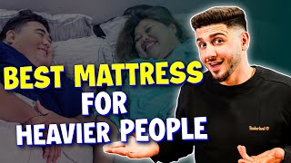 Best Mattress For Heavy People Our Top Picks For 2024 [upl. by Nauwaj]