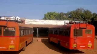 Travelling In Amboli Ghat Sawantwadi By MSRTC Bus [upl. by Eniaral]