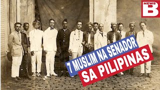 7 Muslim na Naging Senador sa Buong Kasaysayan ng Pilipinas [upl. by Ecnarrat]