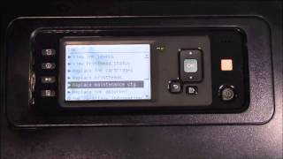 HP Designjet Z6800 Photo Production Printer How to Use Video Series  Navigating the Front Panel [upl. by Ylra]