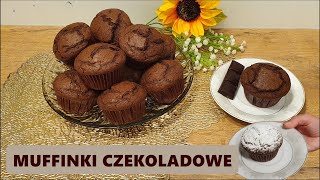 Muffinki czekoladowe  agatabodkuchni [upl. by Martinelli669]