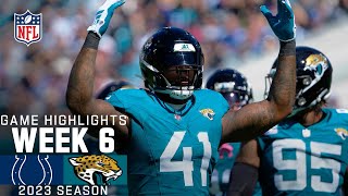 Indianapolis Colts vs Jacksonville Jaguars Game Highlights  NFL 2023 Week 6 [upl. by Mond]