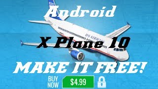 X Plane 10 Hack with Lucky Patcher Android [upl. by Frank]