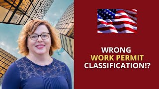 Wrong Work Permit Classification This is what you need to do [upl. by Navac949]