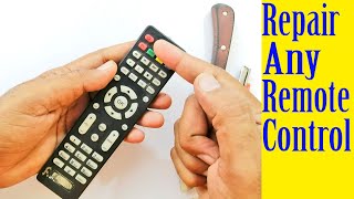 How to repair any remote control easily at home [upl. by Atinaujnas]