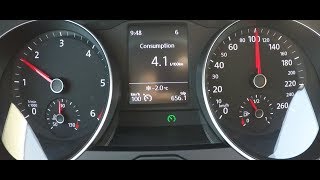 2018 Volkswagen Passat 8 16 TDI 120hp  Fuel Consumption Test [upl. by Assilak691]