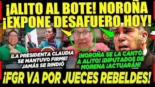 CAMPECHANEANDO VIERNES ¡ALITO AL BOTE NOROÑA ADVIERTE DESAFUERO ¡FGR VA POR JUECES REBELDES HOY [upl. by Erot]