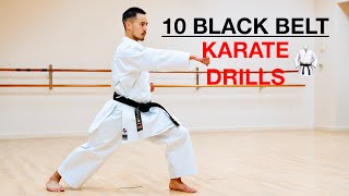 10 SHOTOKAN KARATE DRILLS FOR IMPROVING KIME 🥋🔥 [upl. by Schonthal]