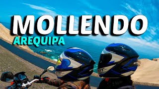 MOLLENDO en moto  Playas de Arequipa en moto 2022  Benelli tnt 25 [upl. by Wrennie]