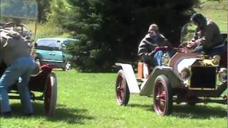 SampS Cycle  AACA Illinois Brass amp Gas antique car group visits the Cycle Ranch [upl. by Francklin513]