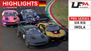 DEU Casekingde Pro Series S15 R10  Imola  Highlights [upl. by Proctor]