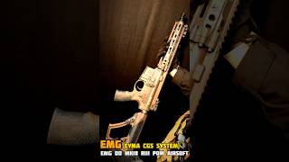 EMG Daniel Defense DD MK18 RIII PDW Airsoft GBB Rifle CYMA CGS System Brown [upl. by Isyak]