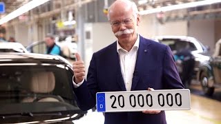 MercedesBenz plant Sindelfingen produces 20millionth vehicle  MercedesBenz original [upl. by Navarro795]