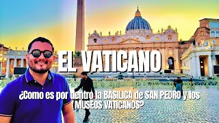 Así es por dentro EL VATICANO 🤯 La basílica de San Pedro y la Capilla Sixtina [upl. by Laemsi]