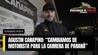 Agustín Canapino “voy con motores de Martín Costanzo desde Paraná” [upl. by Socher]