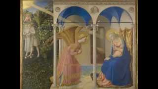 Fra Angelico The Annunciation Prado [upl. by Noemad274]