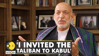 Invited the Taliban to prevent chaos in Afghanistan says Former Afghan President Hamid Karzai News [upl. by Malina]