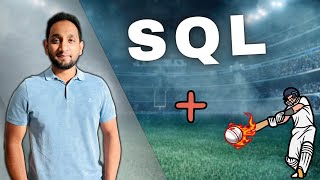 SQL Cricket Match Problem  Solving SQL Interview Problem [upl. by Glory]