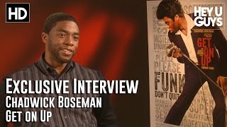 Chadwick Boseman Interview  Get on Up [upl. by Syramad]