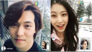 Cnblue Jonghyun amp Gong Seung Yeon Spend Time In The Snow [upl. by Crissie]