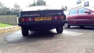 Ford Capri 28i 3quot sportex exhaust [upl. by Bramwell]